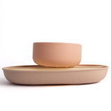 Soothe & Feed Two-Tone Bowl & Plate Set