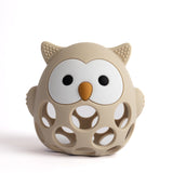 Soothe & Feed Ollie the Owl Silicone Teether Toy