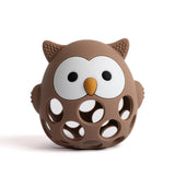 Soothe & Feed Ollie the Owl Silicone Teether Toy