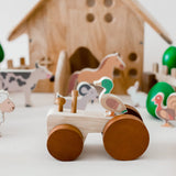 Q Toys Farm Animals & Tractor Set