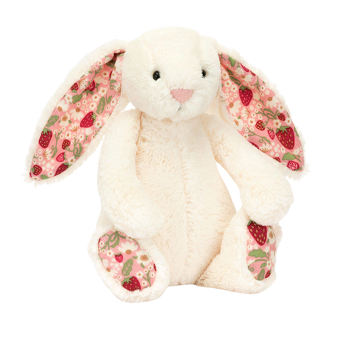 Jellycat Little Blossom Cream Bunny 'Berry'