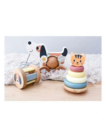 Tooky Toy 3-in-1 Gift Box Cat & Puppy