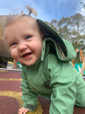 Grubbybub Puddle Suit - Sage Green