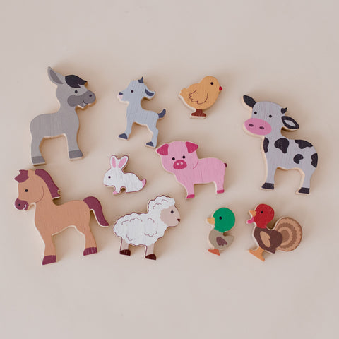 Q Toys Baby Farm Animals 10pk