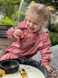 Grubbybub Puddle Suit - Dusty Rose