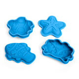 Bigjigs Silicone Sand Moulds (Assorted Colours)