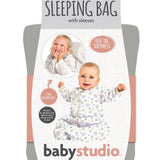 Babystudio Reversible Cotton Sleeping Bag with Sleeves