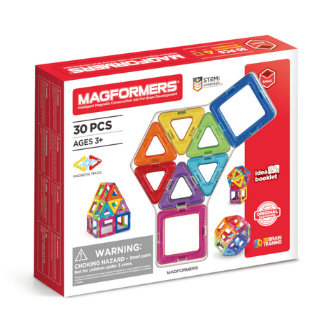 Magformers 30 Magnetic Shapes