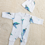 Anchor & Arrow Sea Turtle Long Zippy Romper (Assorted Sizes)