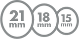 Medela Flange Inserts Kit (2x21mm, 2x18mm, 2x15mm)