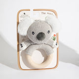 Living Textiles Ring Rattle Koala