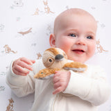 Living Textiles Ring Rattle Kookaburra