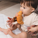 Living Textiles Stroller Toys 2pk Coffee & Croissant