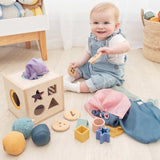 Living Textiles 4-in-1 Sensory Learning Cube