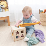 Living Textiles 4-in-1 Sensory Learning Cube