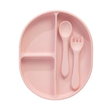 Playground Silicone Feeding Set (Assorted Colours)