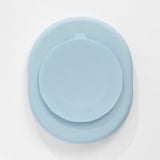 Living Textiles Silicone Feeding Set Dusty Blue