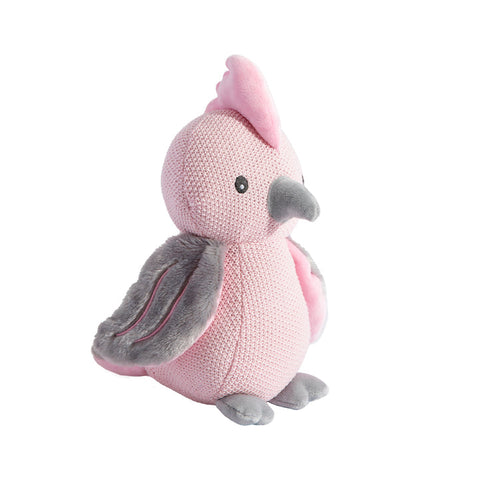 Living Textiles Knitted Soft Toy Gary the Galah
