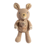Living Textiles Knitted Soft Toy Kylie the Kangaroo