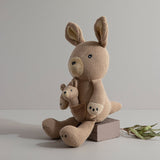 Living Textiles Knitted Soft Toy Kylie the Kangaroo