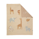 Living Textiles Jacquard Baby Blanket - Wild Safari