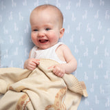 Living Textiles Jacquard Baby Blanket - Wild Safari