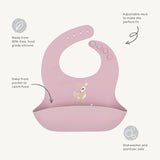 Playground Silicone Bib (Assorted Styles)