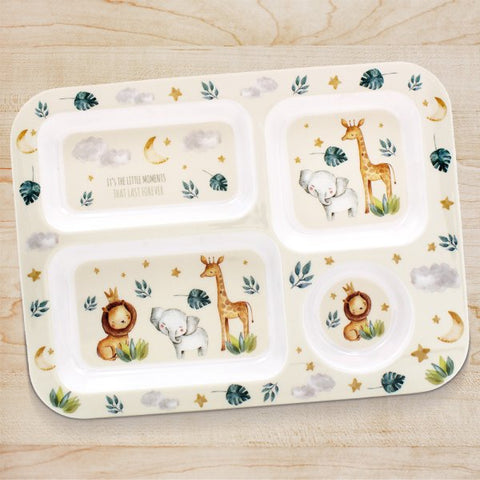 Little Moments Compartment Tray Plate