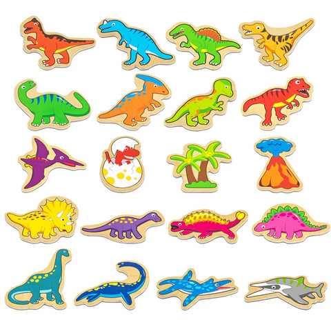 VIGA Magnetic Dinosaurs