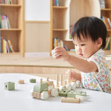 VIGA PolarB Green Stacking Train