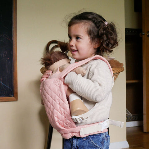 Olli Ella Dinkum Doll Quilted Carrier