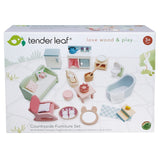 Tender Leaf Toys Dolls House Furniture - Countryside Set 24pc