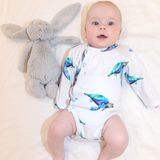 Anchor & Arrow Sea Turtle Wrap Bodysuit (0000)