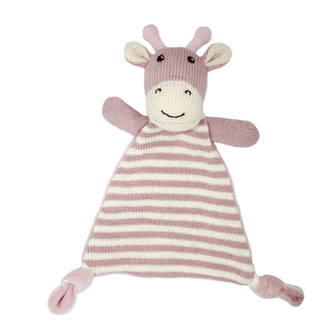 Lily & George Stripey Comforter - Ellie Giraffe