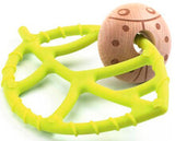 Djeco BabyGreeni Wooden Silicone Teether