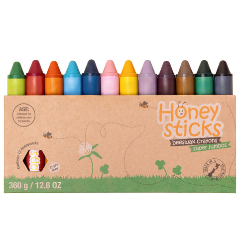 Honeysticks Beeswax Crayons - Super Jumbos