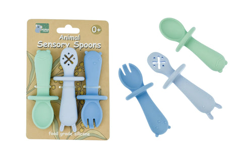 Koala Dream Silicone Sensory Licking Spoons