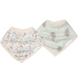 LouLou Lollipop Bandana Bib 2pk (Assorted Colours)