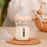 Haakaa Baby Glass Bottle (180ml Variable Flow)