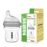 Haakaa Baby Glass Bottle (120ml Slow Flow)