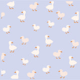 Fox & Fallow Luxe Knit Blanket - Blue Ducks