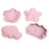 Bigjigs Silicone Sand Moulds (Assorted Colours)