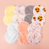 Bubba Bump Organic Bamboo Reusable Breast Pads 14pk