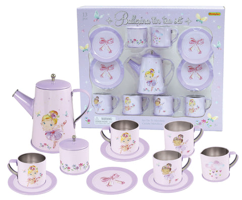 Champion Ballerina Tin Tea Mug Set