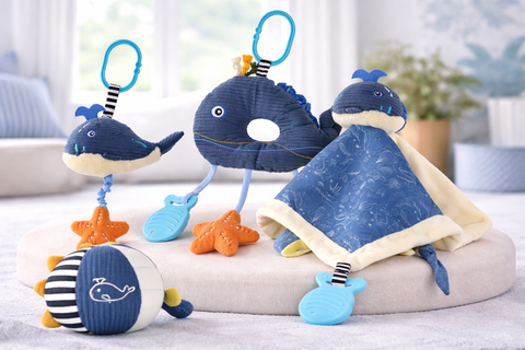 Koala Dream Splashy Whale Plush Gift Set 4pc