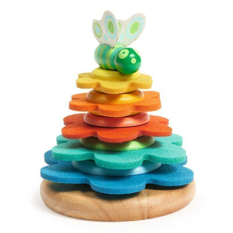 Djeco Butterflower Stacking Set