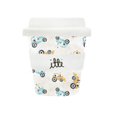 Itti Bamboo Baby Cino Cup + 2 Straws (Assorted Patterns)