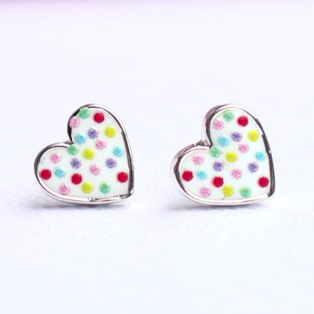 Lauren Hinkley Earrings - Confetti Heart