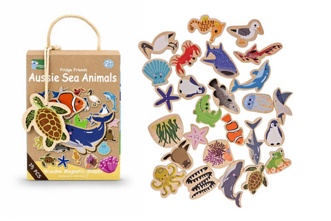 Koala Dream Fridge Friends Magnetic Australian Sea Animals 26pc
