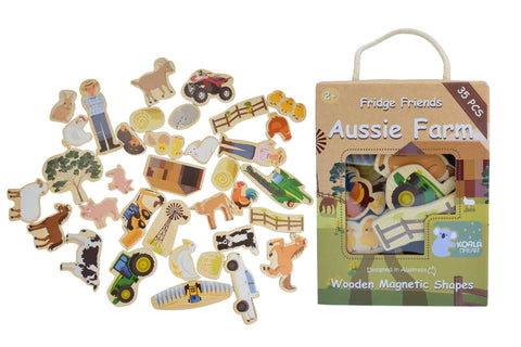 Koala Dream Fridge Friends Magnetic Aussie Farm 35pc